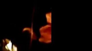 Heena Khan, a Pakistani woman with big tits, gives her husband a blowjob.