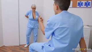 Nurse Gets A Glory Hole Ass Fuck