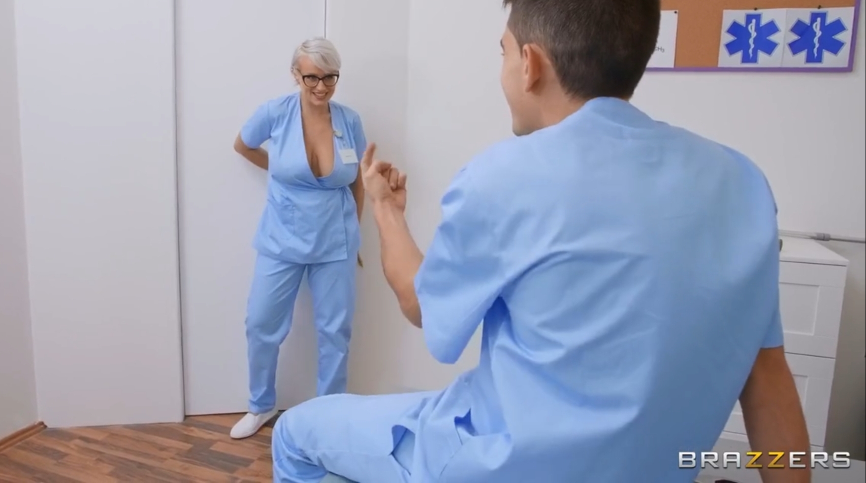 Nurse Gets A Glory Hole Ass Fuck