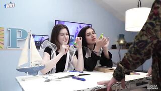 Teacher, student, and classmate join romp for 2023 4K porn.