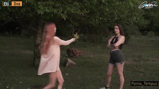 Dirty Russian whores in orgy, saved by nasty porno tempus and EtiDva - the greatest