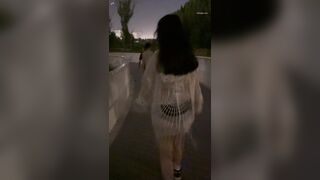 ❤️√ ♏西萌工作室♏微胖极品BBW小佳 夜晚公园路边露出2部 4K版