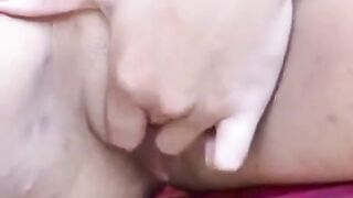 Asian Girl Uses Dildo for Intense Squirting Orgasm