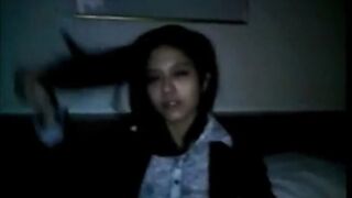 Big-Titted Indonesian Amateur Babe in Lingerie