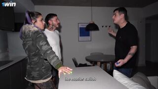 Sneaky VILLA ANDERSON fuckers get down and sloppy - CREAMPIE filled, insane hardcore