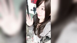 『噗噗』9月12日更新 街头采访-约会一天 试衣间和超市洗手间偷偷做爱，也不敢叫太大声，刺激紧张感爆棚