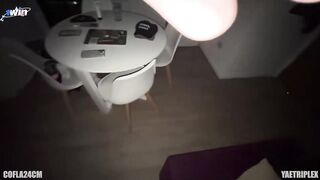 Making enjoy to my bro's stepsis doggystyle, she's a slut, I spunk inwards her