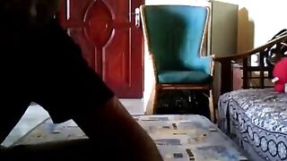 Amateur Asian Woman in Interracial Encounter with Black Man