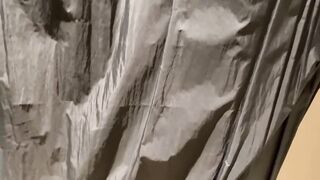 Blowjob in the Fitting Room - Almost Caught by Staff