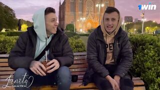 Two fellows on the street witnessed my superpower - best XXX porn!