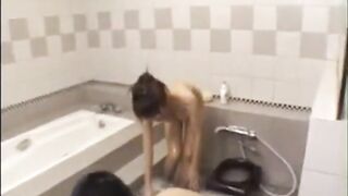 Sloppy Japanese Massage with an Amateur Asian