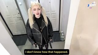 An 18-year-old courier lost an order, but found a surefire way to avoid getting