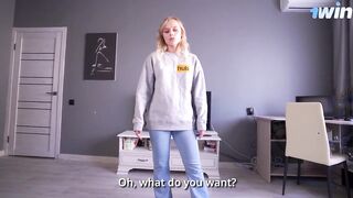 My stepdad's hefty knob took my youthful pussy and I deep-throated his cum, for