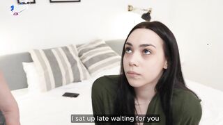 Hot teen brown-haired pounded firm by BF for going out - XXX!