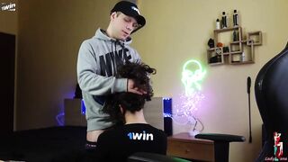 Amateur Italian bi-atch drizzles on her boy's dick, but first - the hottest XXX porn!